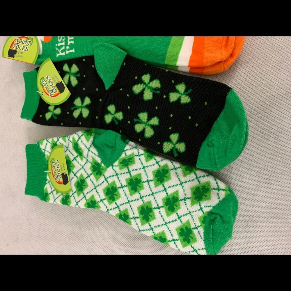 St Patrick’s Day bundle‎ 6 pk socks 🍀☘️🎉